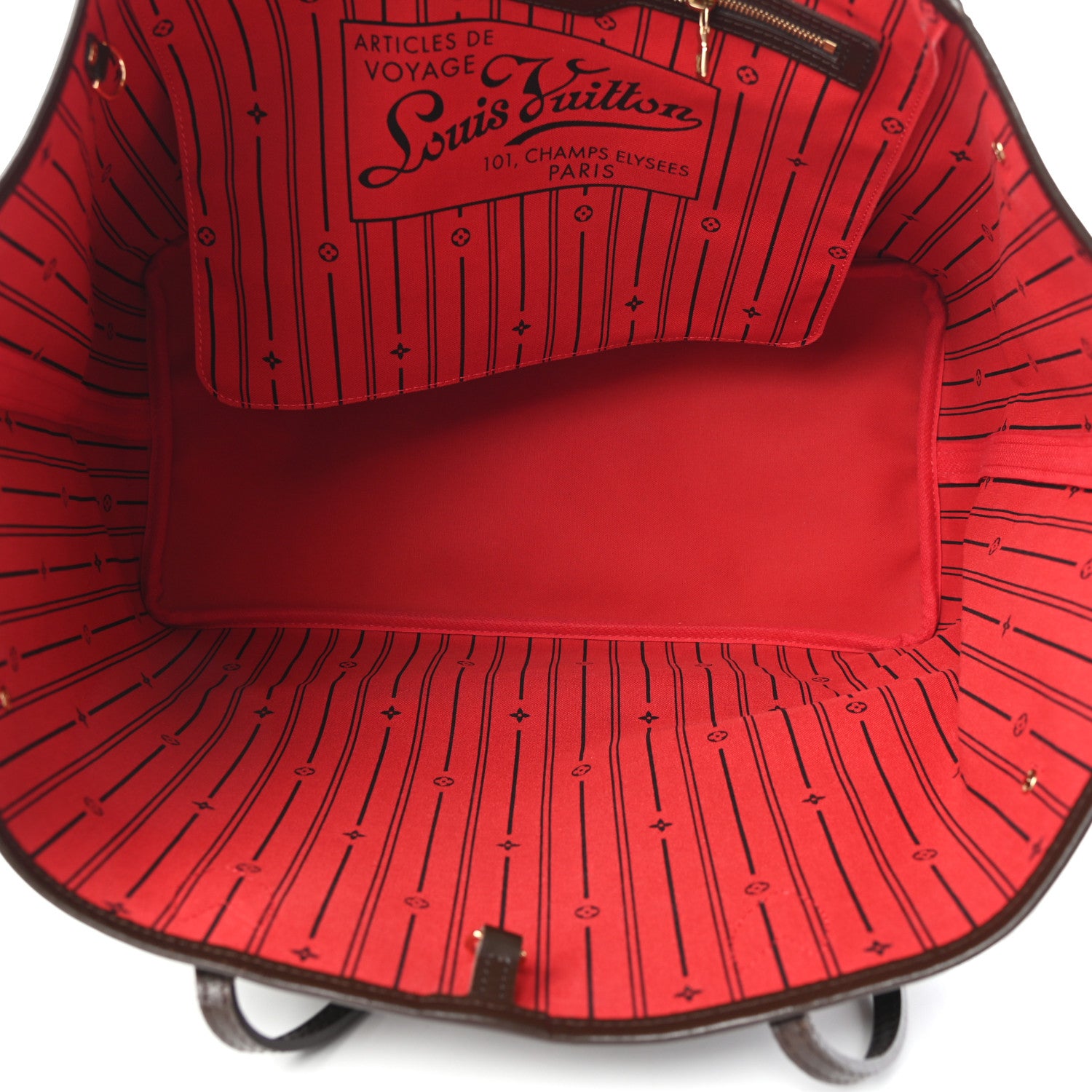 Louis Vuitton Damier Ebene Neverfull GM 5 of 9