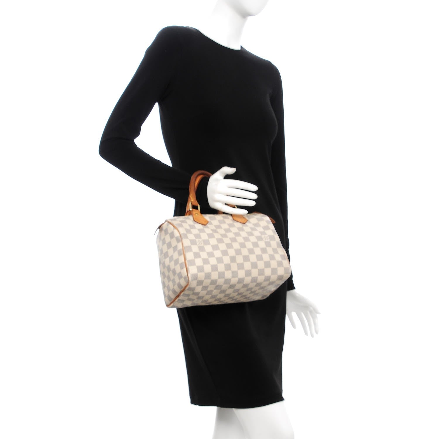 Louis Vuitton Damier Azur Speedy 25 2 of 17