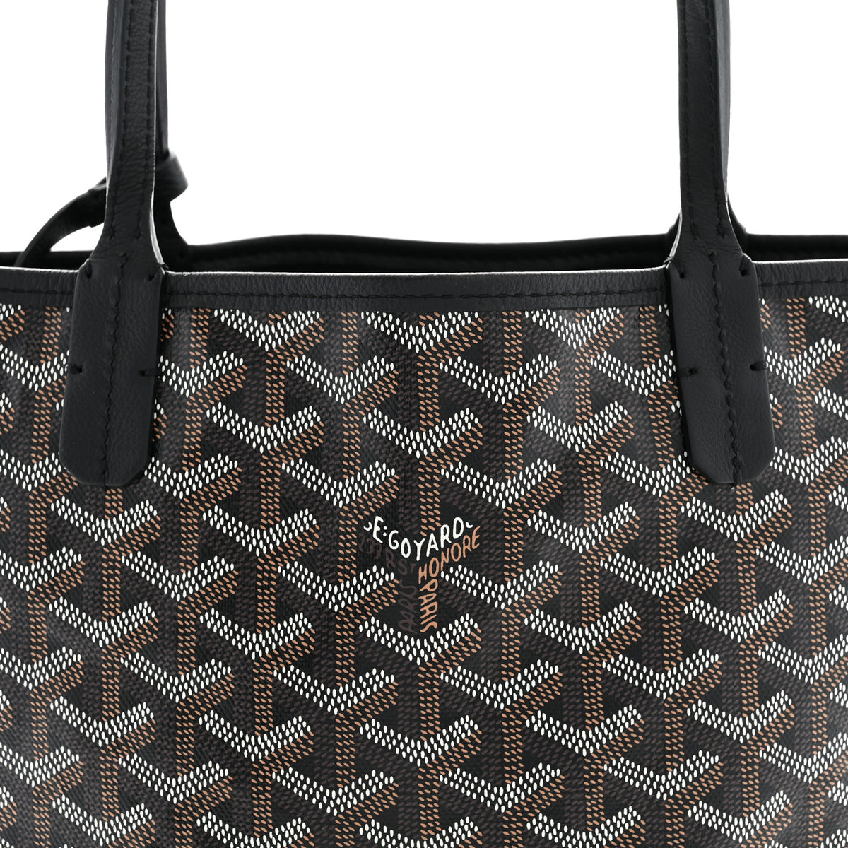 Goyard Goyardine Reversible Mini Anjou Black 12 of 18