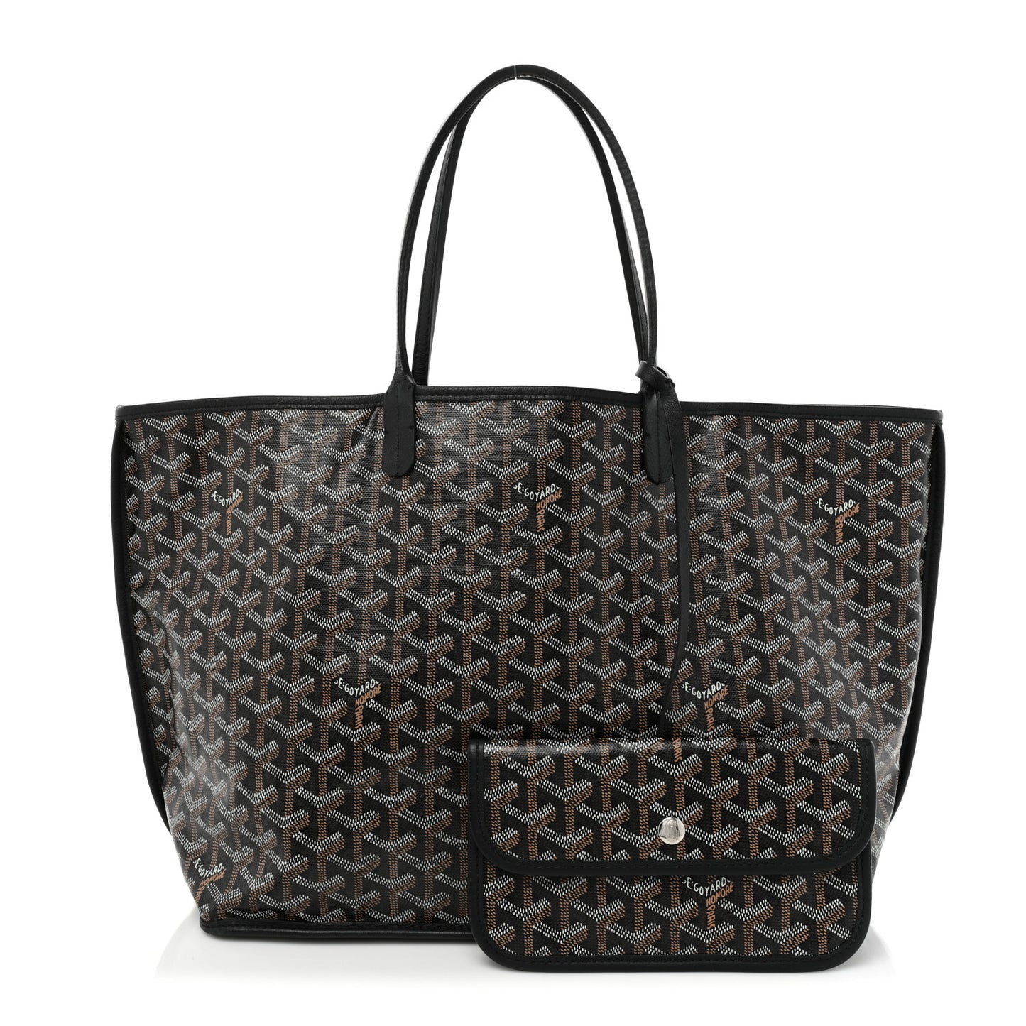 Goyardine Reversible Anjou PM Black