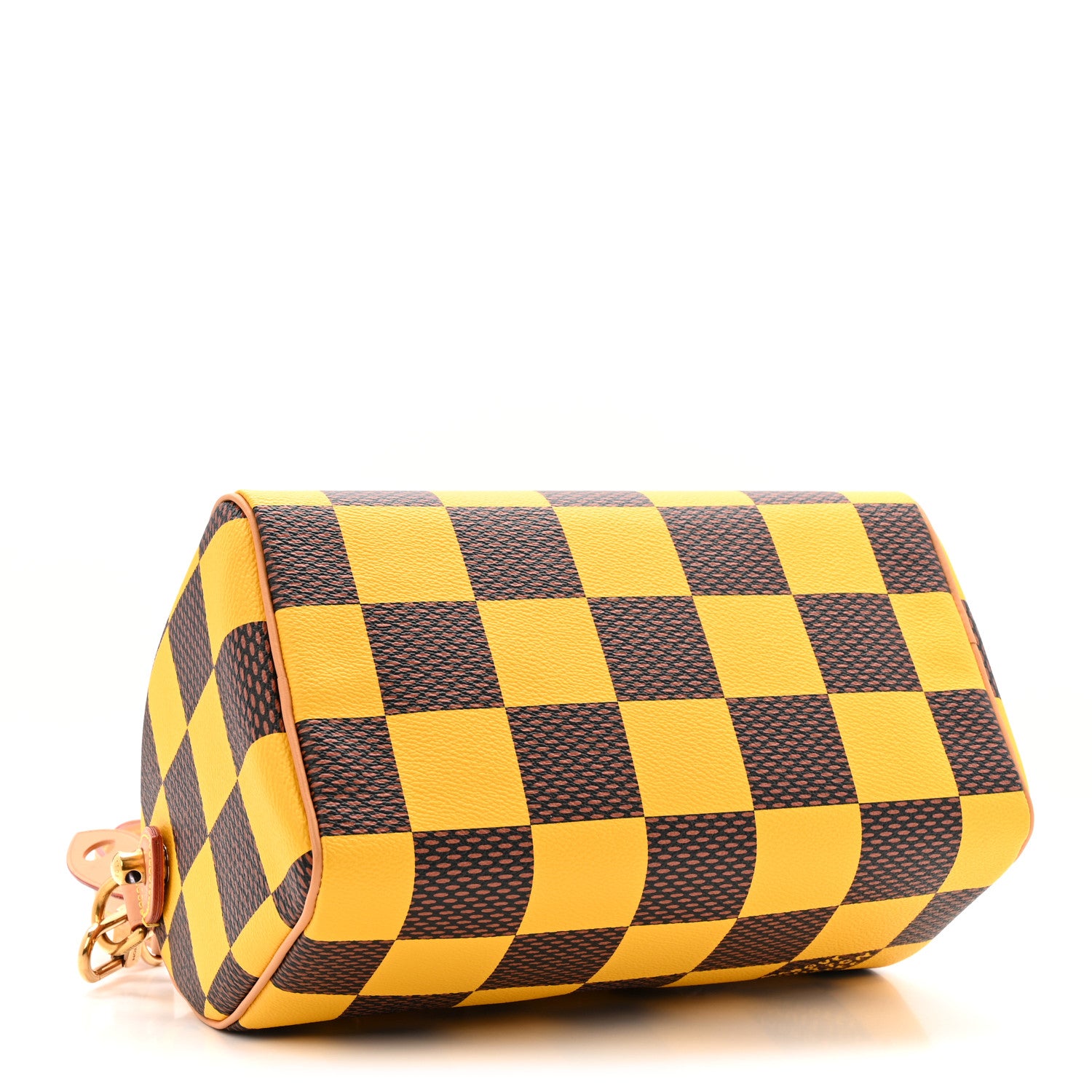 Louis Vuitton Damier Pop Speedy Bandouliere 25 Jaune Mat 4 of 12