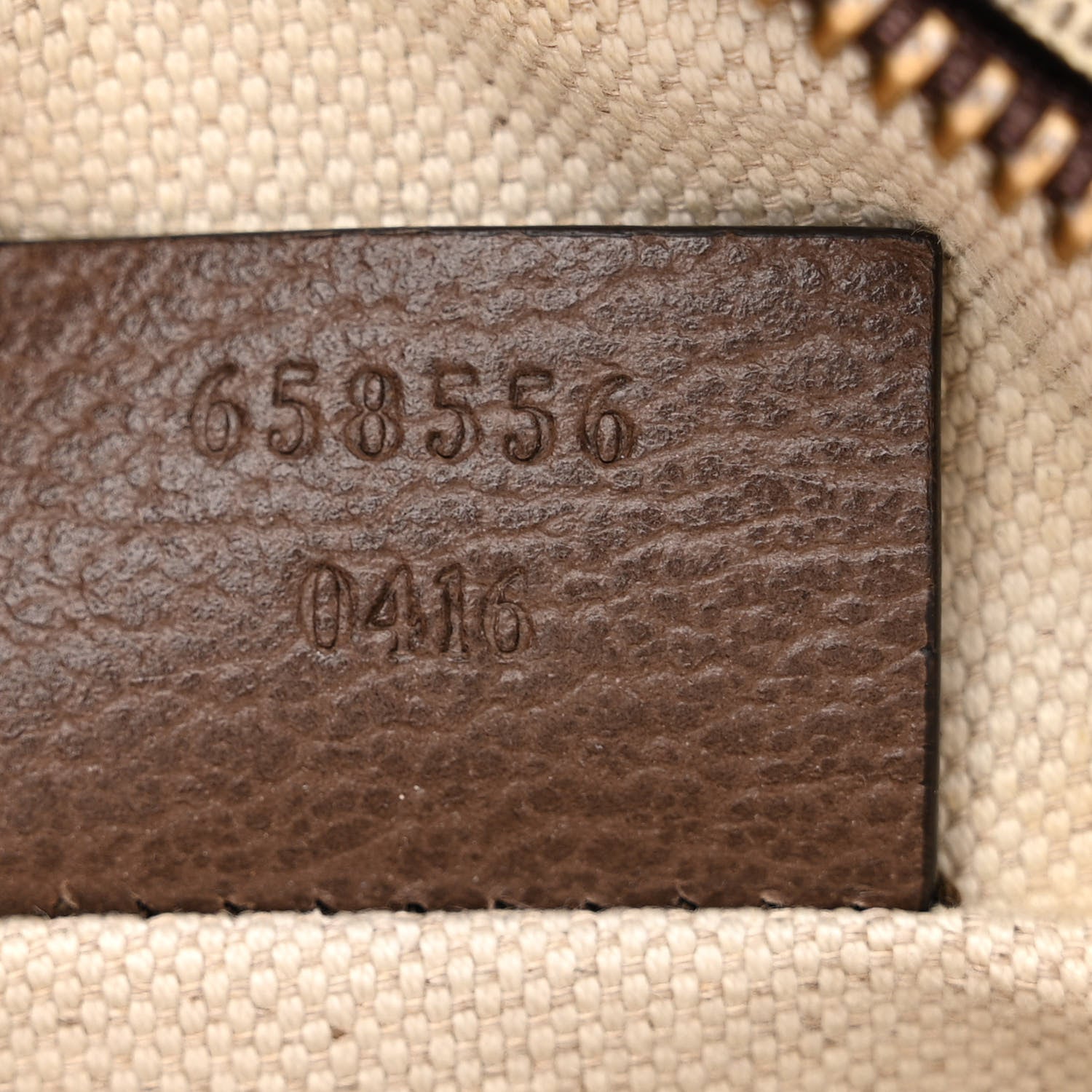 Gucci GG Supreme Monogram Mini Neo Vintage Double Zip Messenger Bag Beige New Acero Crop 8 of 11