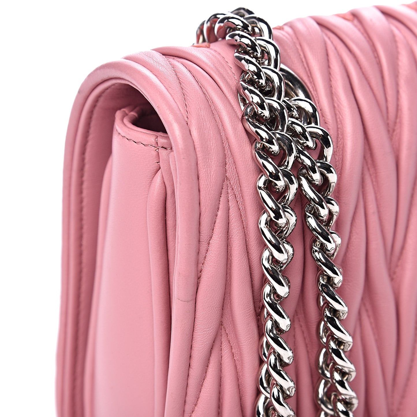 Nappa Matelasse Club Shoulder Bag Multicolor