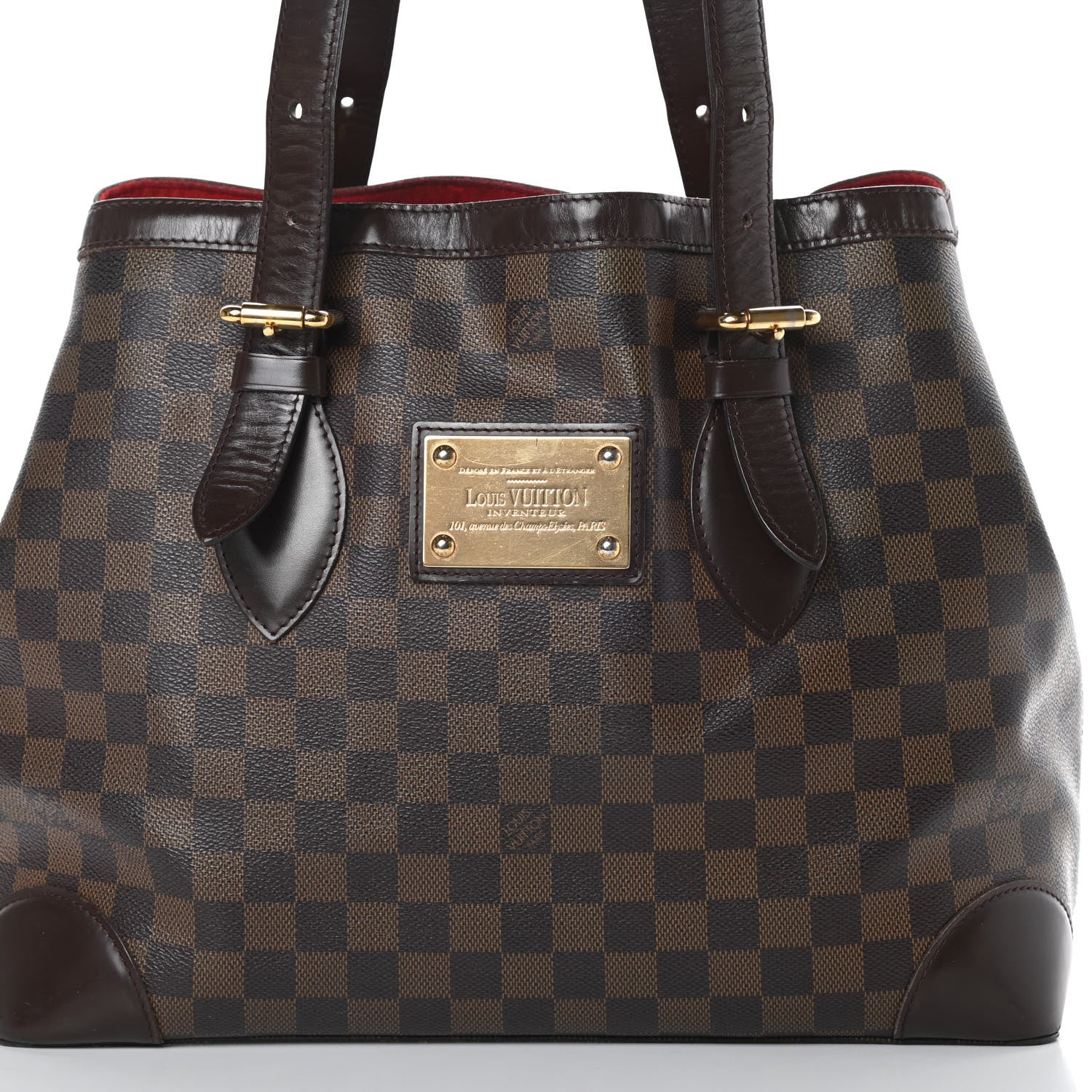 Louis Vuitton Damier Ebene Hampstead MM 7 of 17