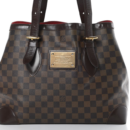 Louis Vuitton Damier Ebene Hampstead MM 7 of 17