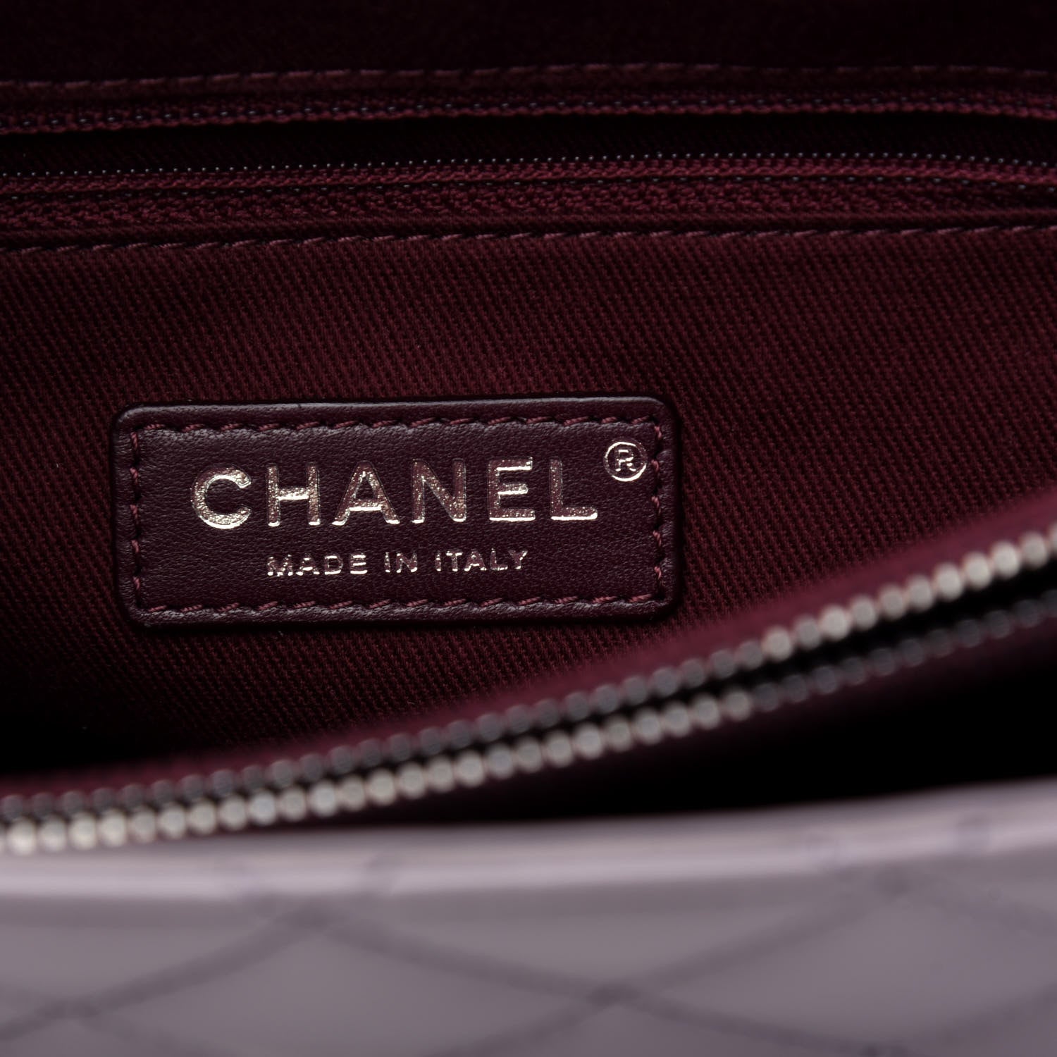 Chanel Calfskin Quilted Mad About Quilting Medium Flap Light Purple 6 of 10