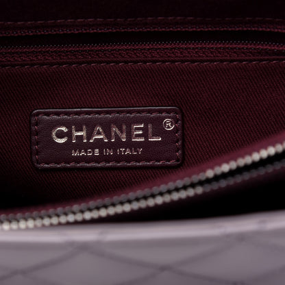 Chanel Calfskin Quilted Mad About Quilting Medium Flap Light Purple 6 of 10