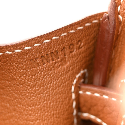 Hermes Togo Birkin 25 Gold 7 of 11