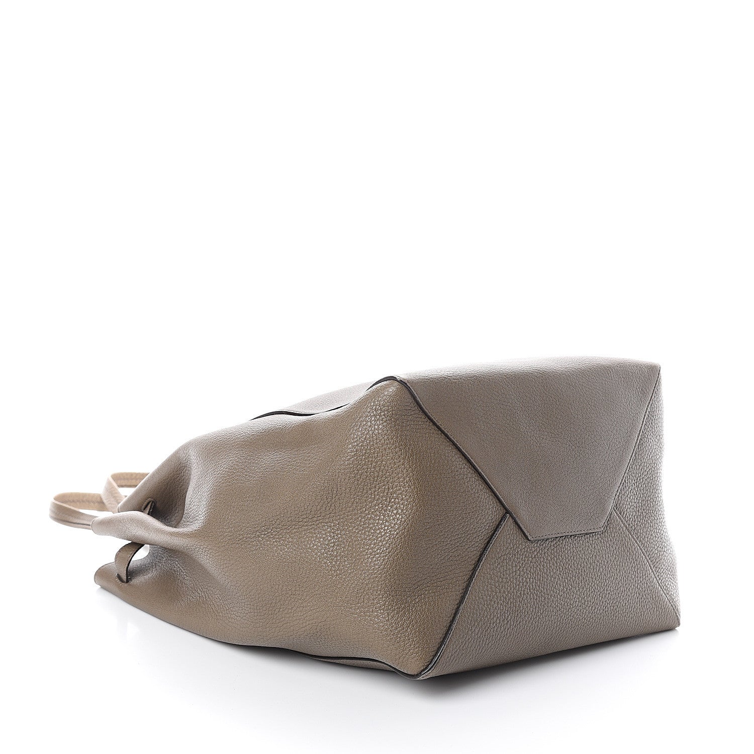 Celine Soft Grained Calfskin Medium Belt Cabas Phantom Taupe 3 of 8