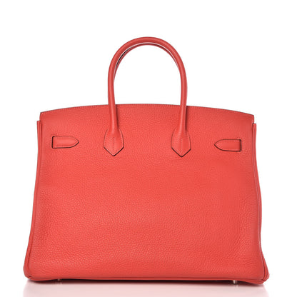 Hermes Togo Birkin 35 Rouge Pivoine 5 of 36