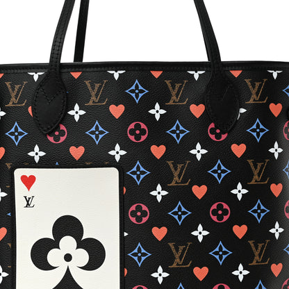 Louis Vuitton Game On Neverfull MM Black 9 of 11
