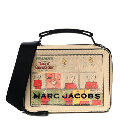Marc Jacobs X Peanuts Calfskin The Box Crossbody Multicolor 1 of 11