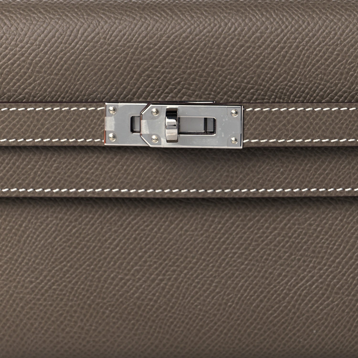 Hermes Epsom Kelly Longue Wallet Etoupe 8 of 11