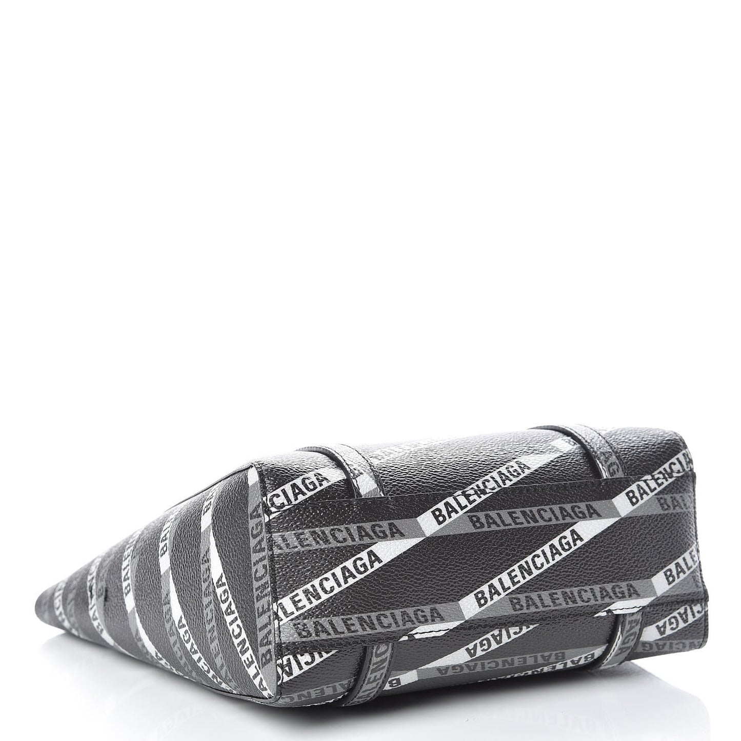 Coated Canvas Losange Monogram Mini Tote Black Grey