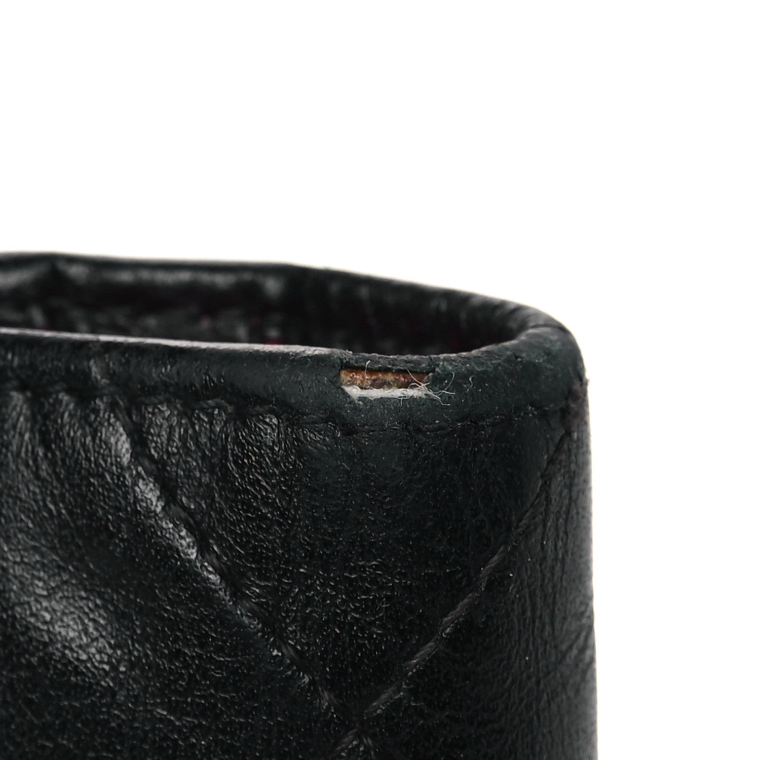 Chanel Calfskin Quilted Cambon Yen Wallet Black 12 of 15