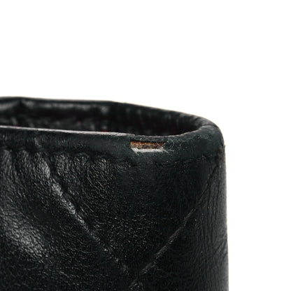 Chanel Calfskin Quilted Cambon Yen Wallet Black 12 of 15