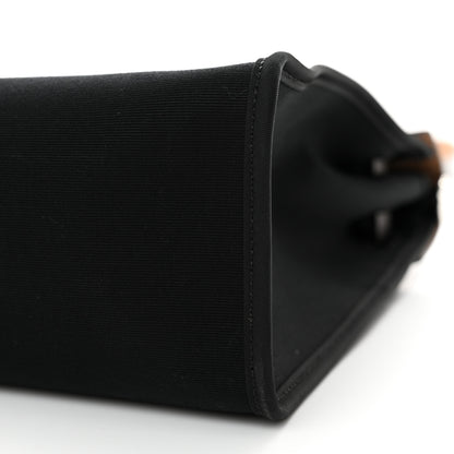 Hermes Toile Vache Hunter Herbag Zip 31 PM Ebene Black 10 of 11