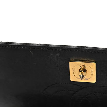 Chanel Lambskin Quilted Small Single Flap Black 13 of 17
