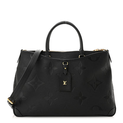 Louis Vuitton Empreinte Monogram Giant Trianon MM Black 1 of 9