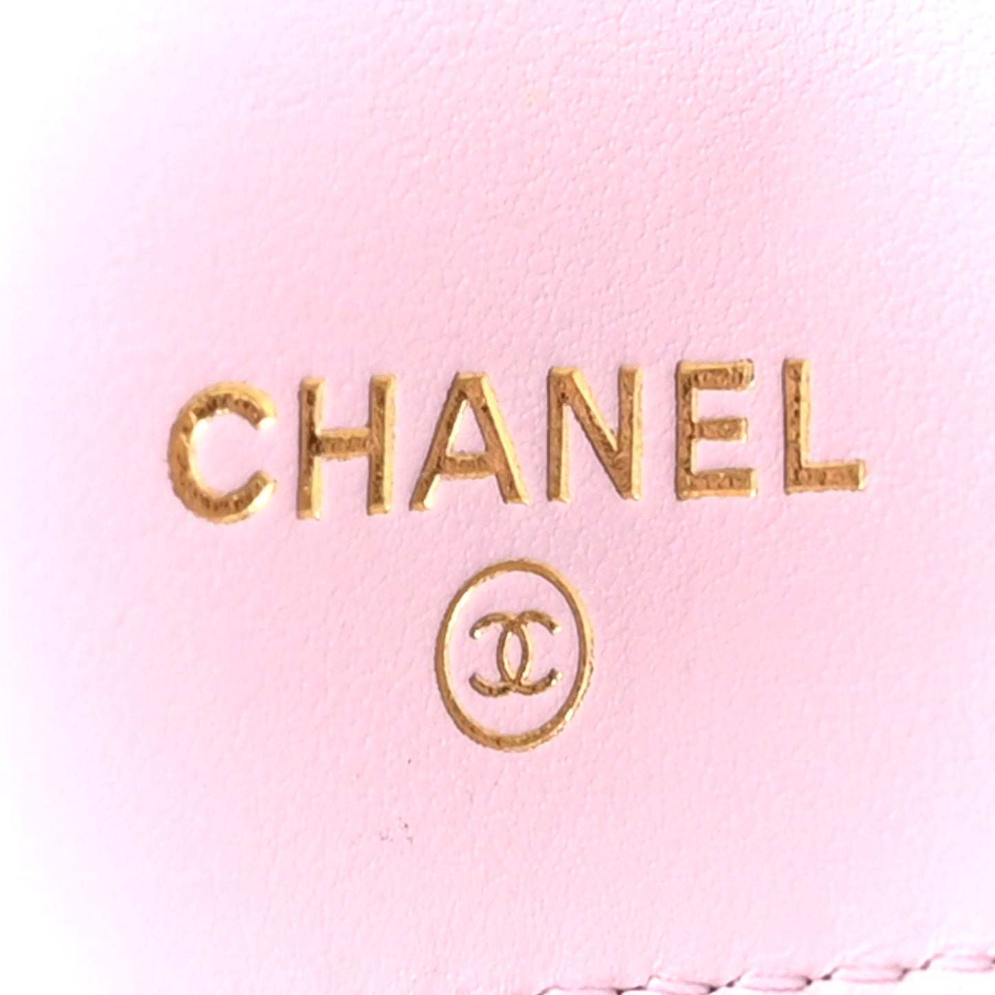 Caviar Quilted Classic 4 Key Holder Wallet Light Pink