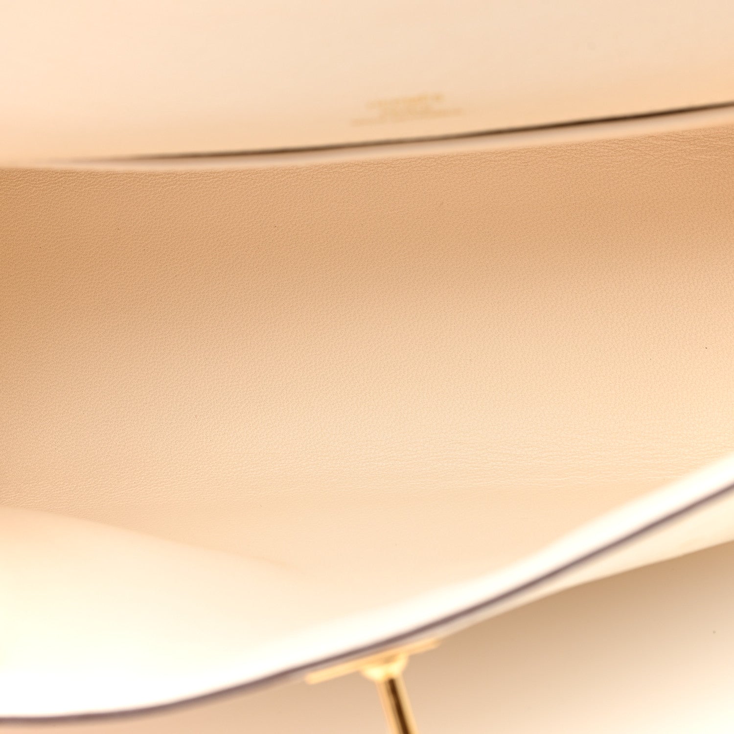 Hermes Ostrich Kelly Pochette Clutch Nata 6 of 10