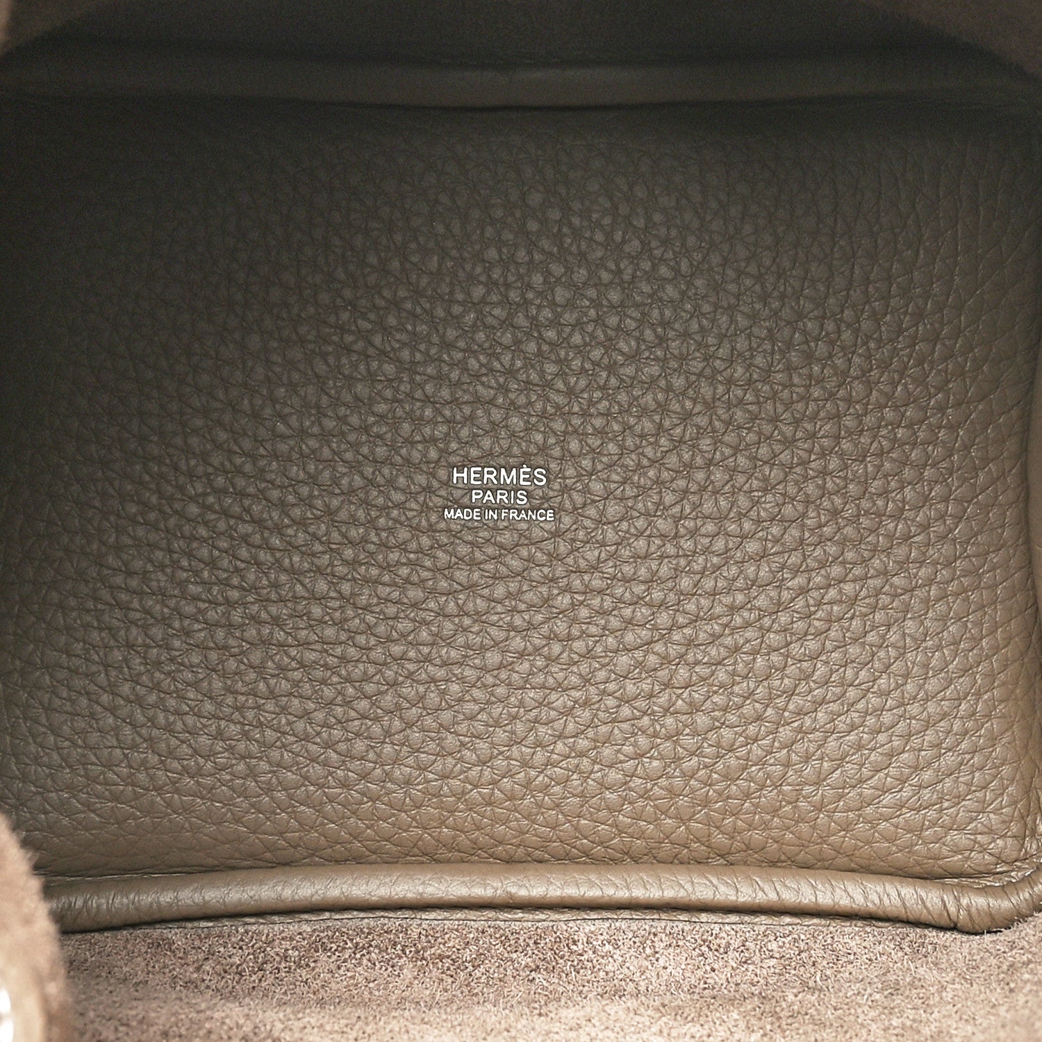 Hermes Taurillon Clemence Picotin Lock 18 PM Etoupe 5 of 11