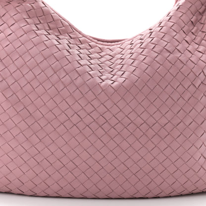 Bottega Veneta Nappa Intrecciato Large Veneta Hobo Mallow 9 of 11
