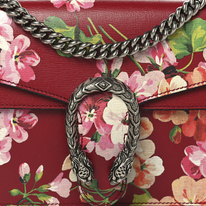 Gucci Calfskin Blooms Print Small Dionysus Shoulder Bag Romantic Cherry Multicolor 8 of 10