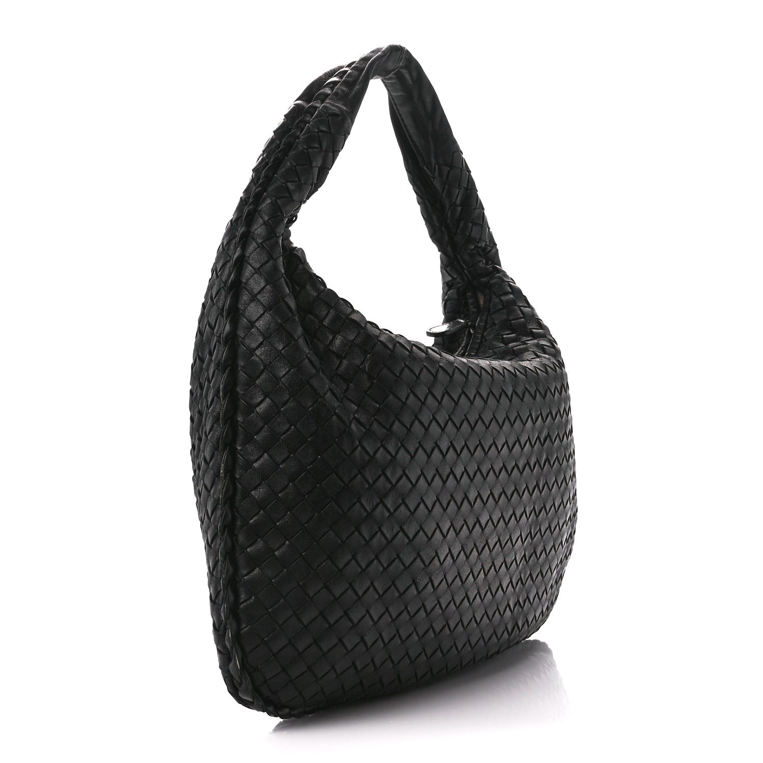 Bottega Veneta Nappa Intrecciato Medium Veneta Hobo Black 3 of 11
