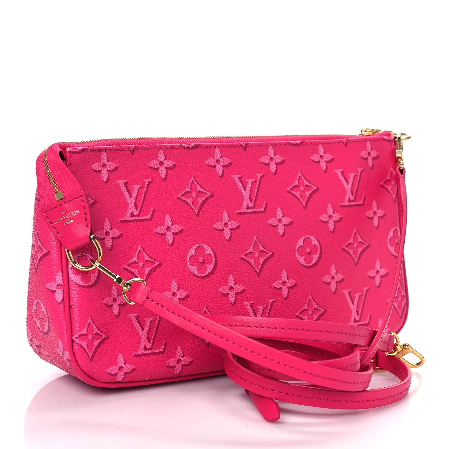 Louis Vuitton Monogram Fall For You Maxi Multi Pochette Accessories Fuchsia 3 of 9