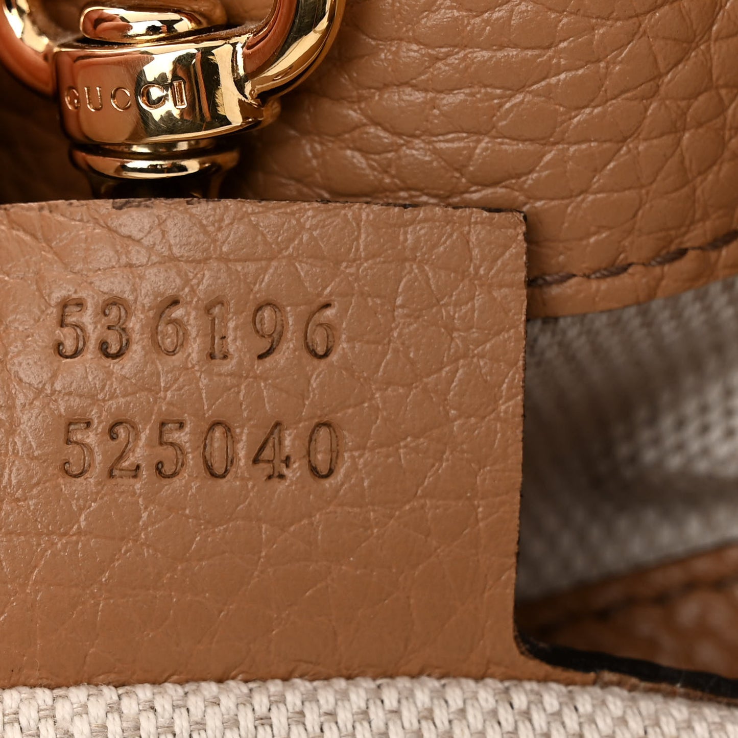 Pebbled Calfskin Medium Soho Chain Shoulder Bag Camelia