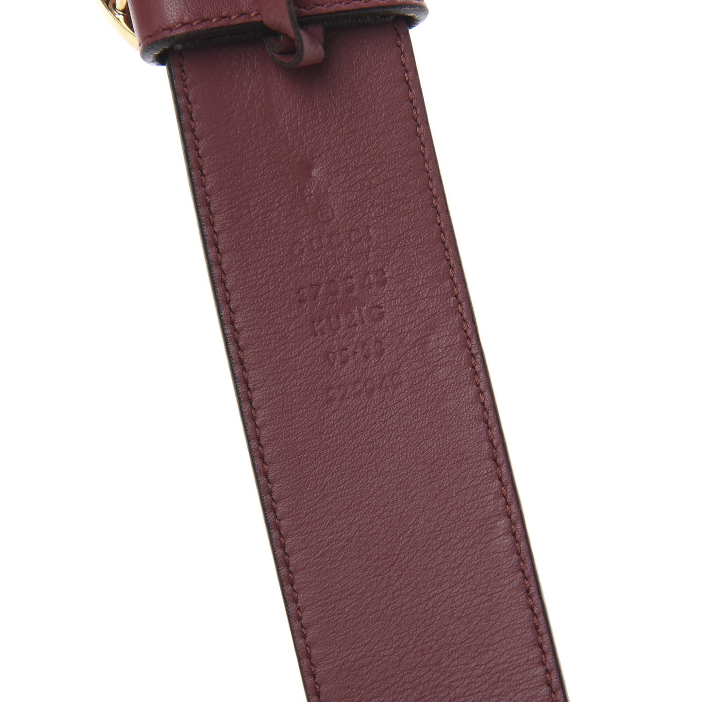 GG Supreme Monogram Blooms Moon Calfskin Interlocking G 37mm Belt 95 38 Beige Ebony Multicolor Dry Rose