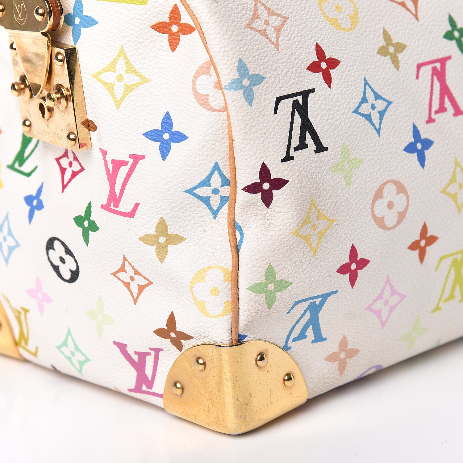 Louis Vuitton Monogram Multicolor Speedy 30 White 18 of 27