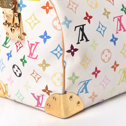 Louis Vuitton Monogram Multicolor Speedy 30 White 18 of 27