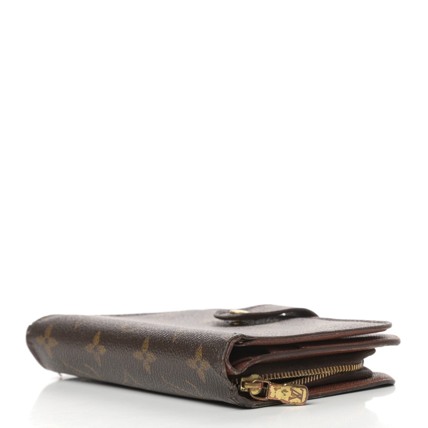 Monogram Zipped Papers Wallet