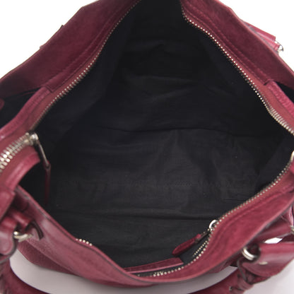 Balenciaga Agneau Giant 21 Silver Hardware City Cassis 5 of 13