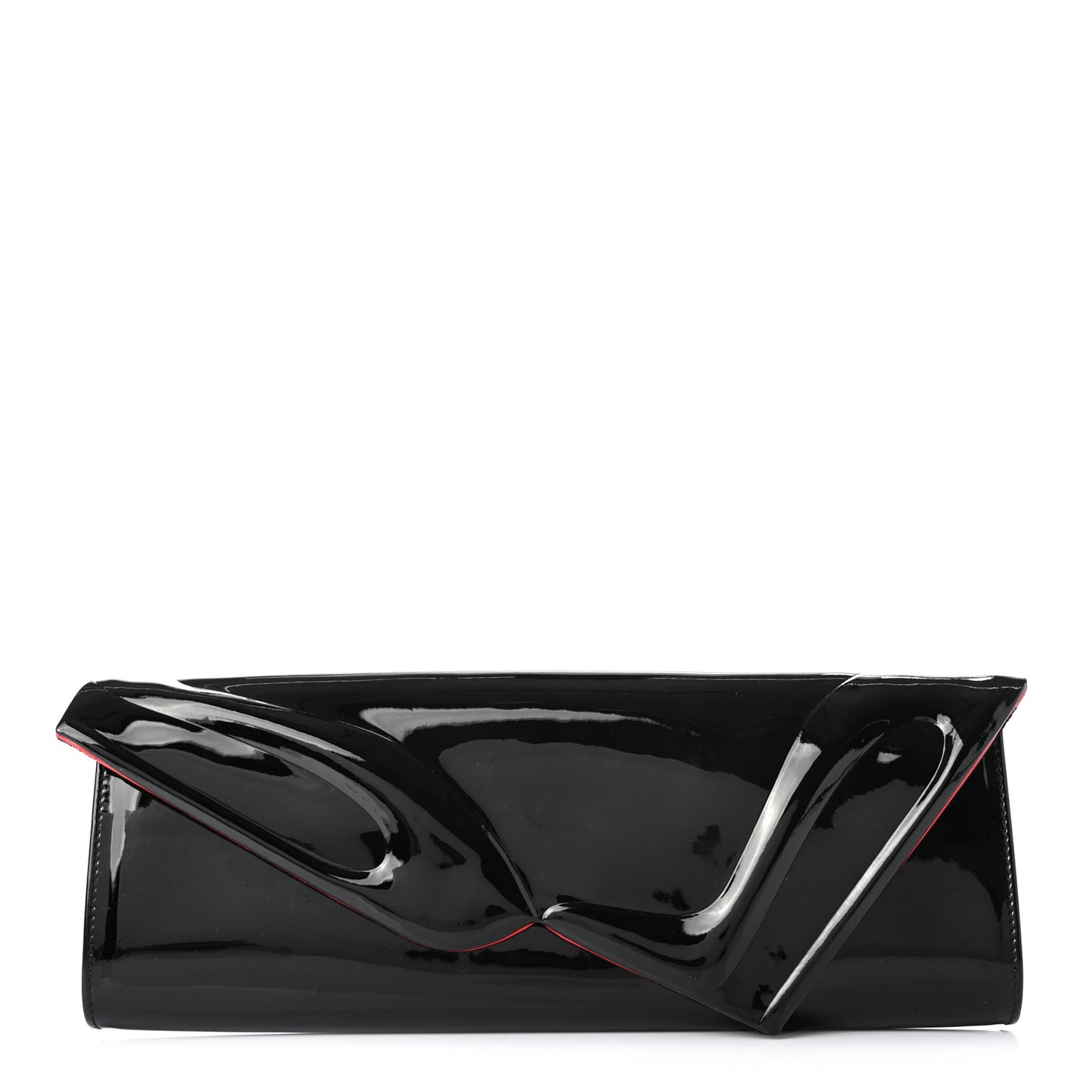 Patent Pigalle Clutch Black