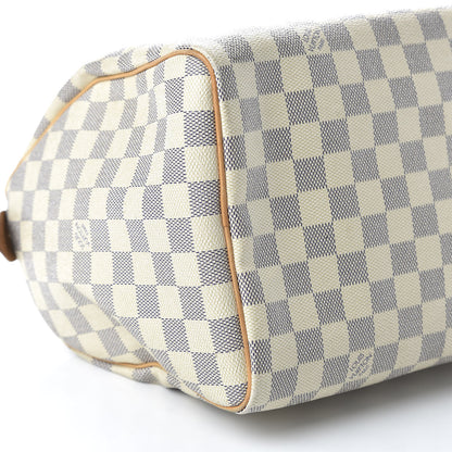 Louis Vuitton Damier Azur Speedy 30 6 of 12
