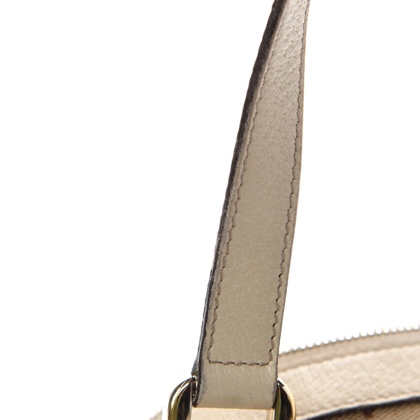 Monogram Small Abbey Tote Off White