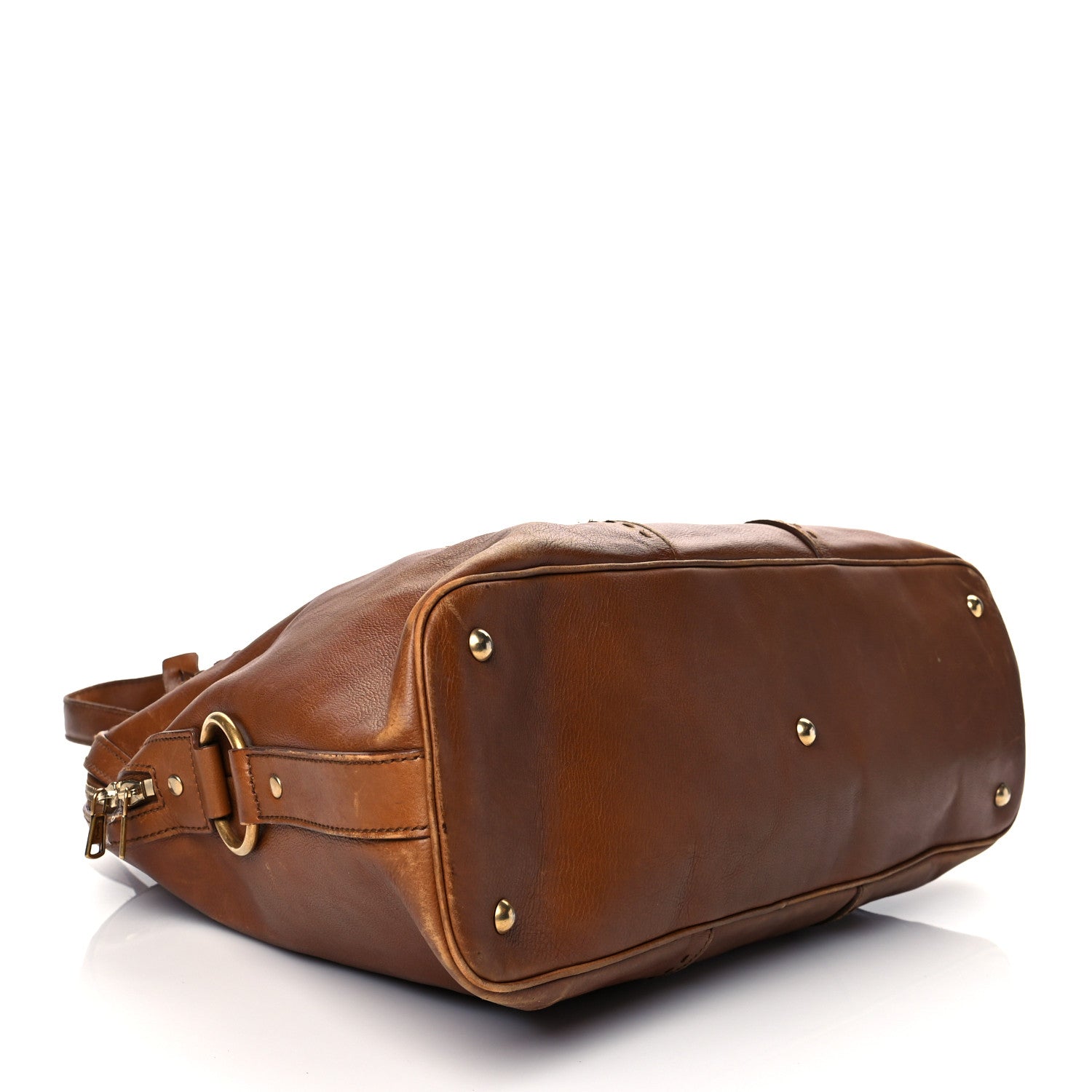 Saint Laurent Calfskin Oversized Muse Brown 3 of 13