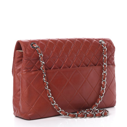 Chanel Calfskin Quilted In the Business Flap Bag Red 3 of 13