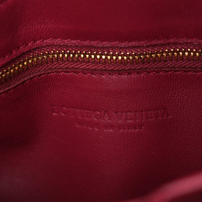 Bottega Veneta Nappa Maxi Intreccio Padded Cassette Crossbody Bag Dark Red 6 of 11