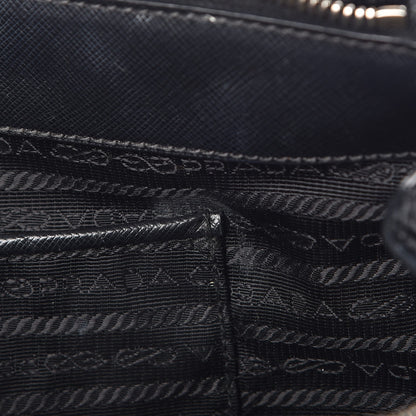 Prada Saffiano Medium Galleria Double Zip Tote Black 13 of 22