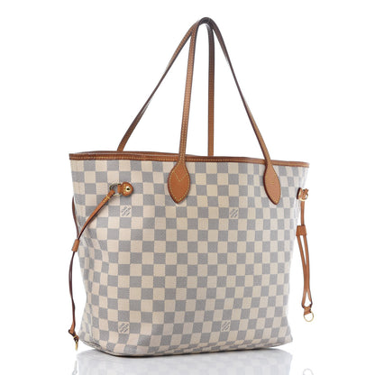 Louis Vuitton Damier Azur Neverfull MM 3 of 20