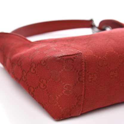 Gucci Monogram Small Hobo Red 8 of 13