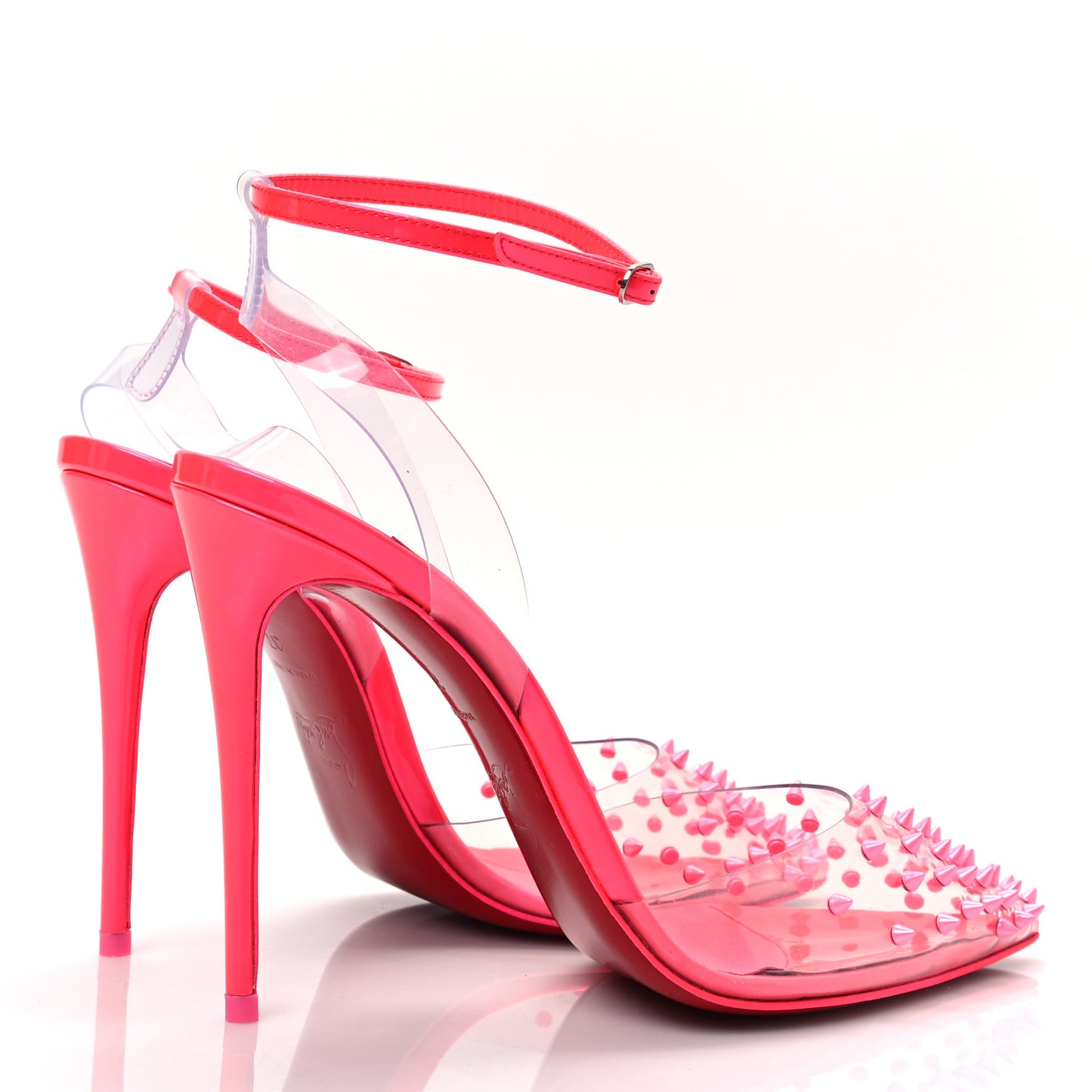 PVC Specchio Spikoo 100 Pumps 37 Version Fluo Pink