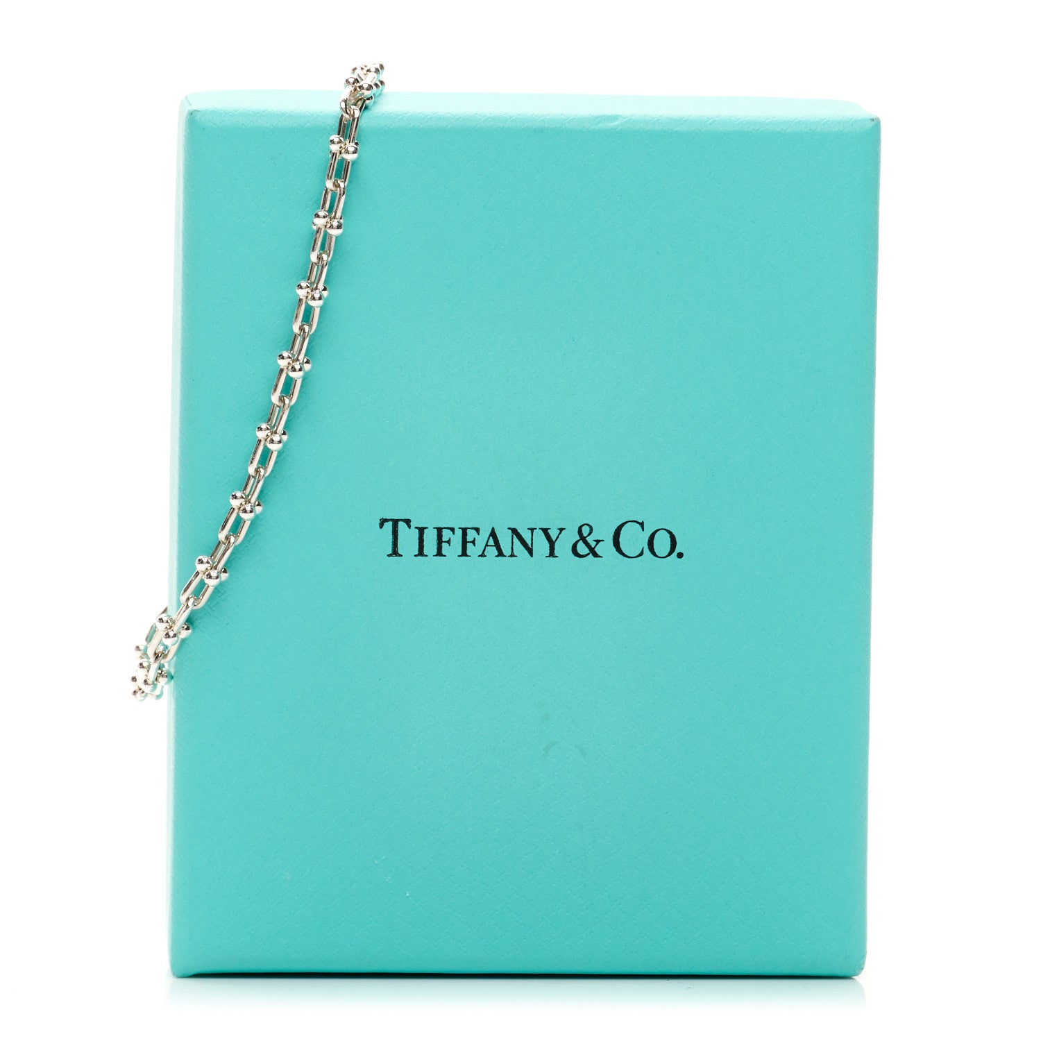Tiffany Sterling Silver Micro HardWear Link Bracelet 5 of 5