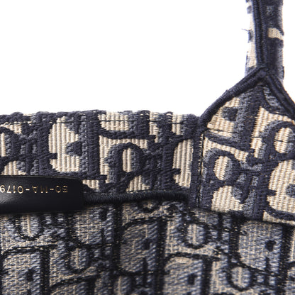 Christian Dior Oblique Book Tote Blue Multicolor 7 of 11