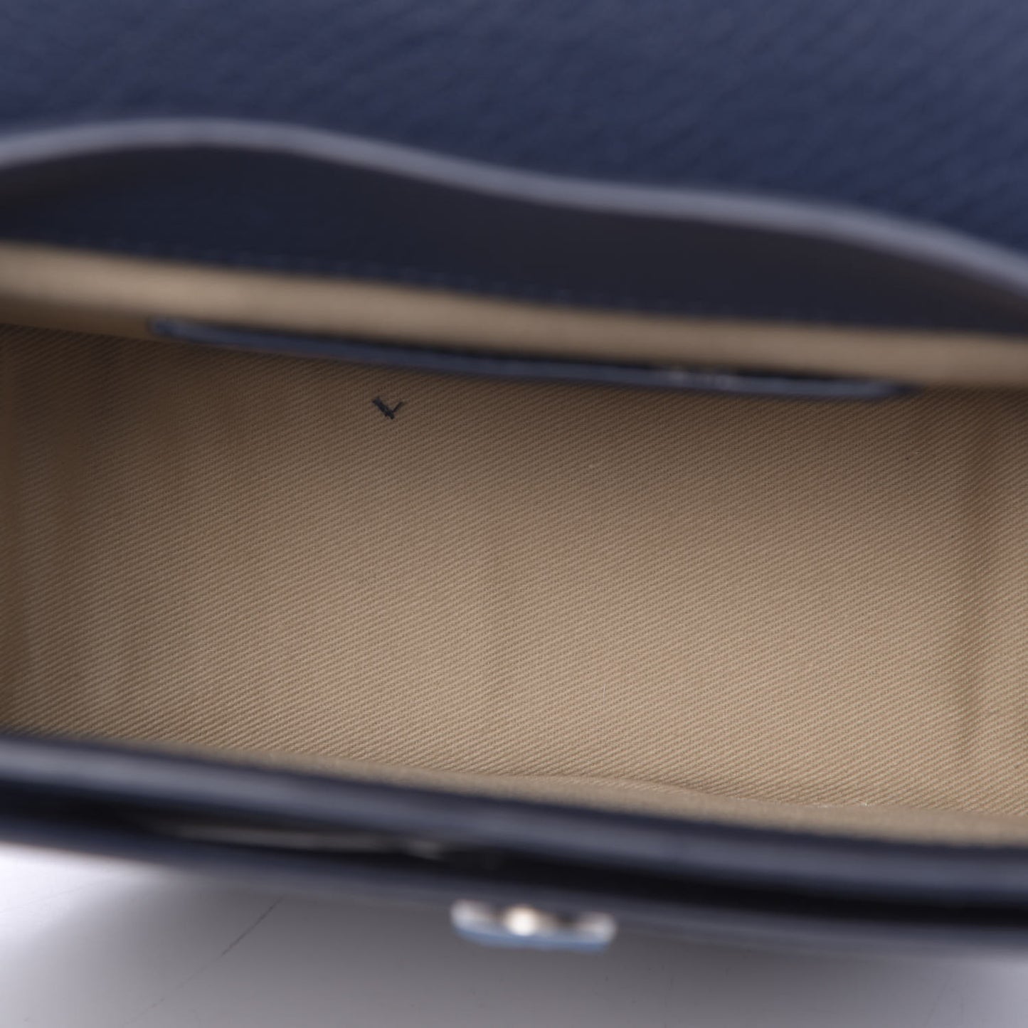 Calfskin Small Tess Bag Deep Ocean Blue