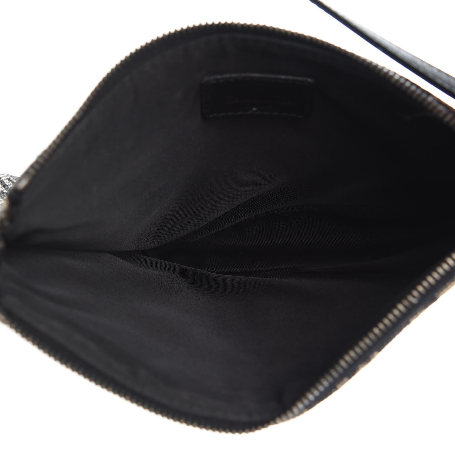 Christian Dior Monogram Mini Saddle Pochette Navy 5 of 11
